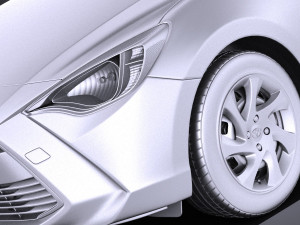 Toyota Yaris Sedan 2017 vray Modelo 3D