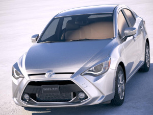Toyota Yaris Sedan 2019 Modelo 3D