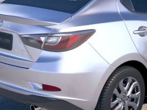 Toyota Yaris Sedan 2019 Modelo 3D