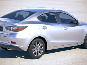 Toyota Yaris Sedan 2019 Modelo 3D