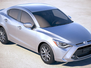 Toyota Yaris Sedan 2019 Modelo 3D