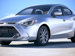 Toyota Yaris Sedan 2019 Modelo 3D