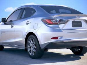 Toyota Yaris Sedan 2019 Modelo 3D