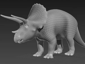 Triceratopo Modello 3D