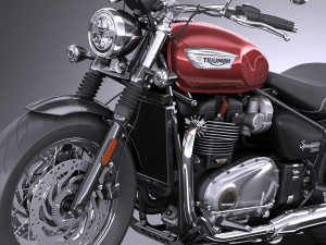 Triumph Bonneville Speedmaster 2018 Modello 3D