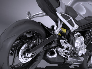 Triumph Street Triple 765 RS 2017 3D Model