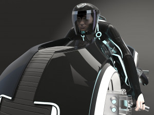 Tron Bike - Light Cycle Model 3D