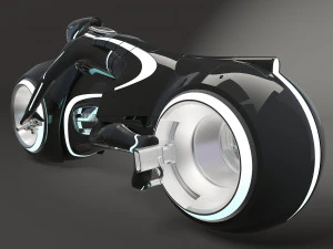 Tron Bike - Light Cycle 3D Model