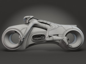 Tron Bike - Light Cycle Model 3D