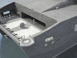USNS Spearhead JHSV-1 3D Model
