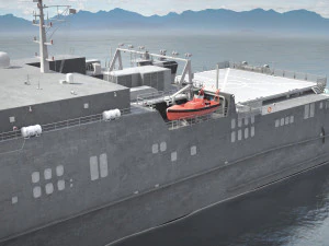 USNS Spearhead JHSV-1 3D Model