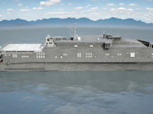 USNS Spearhead JHSV-1 3D Model