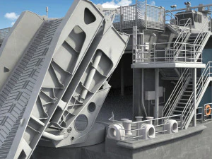 USNS Spearhead JHSV-1 3D Model