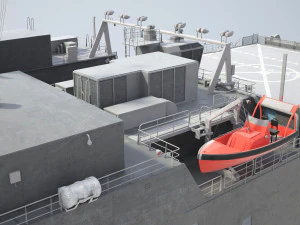 USNS Spearhead JHSV-1 3D Model
