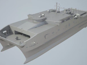 USNS Spearhead JHSV-1 3D Model