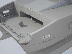 USNS Spearhead JHSV-1 3D Model
