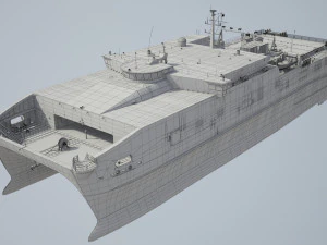 USNS Spearhead JHSV-1 3D Model