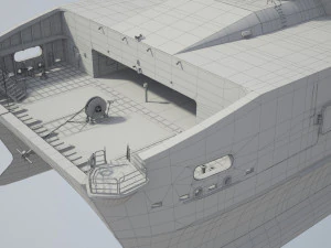 USNS Spearhead JHSV-1 3D Model