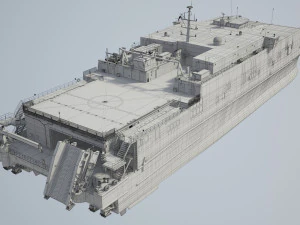 USNS Spearhead JHSV-1 3D Model