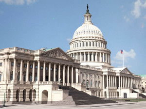 United States Capitol 3Dモデル