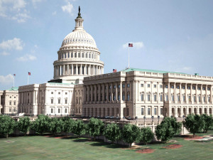 United States Capitol 3Dモデル