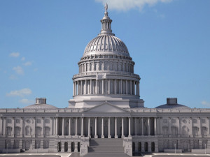 United States Capitol 3Dモデル
