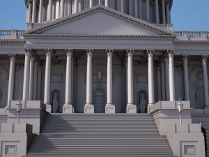 United States Capitol 3Dモデル