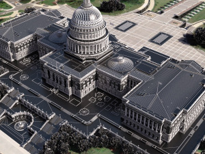 United States Capitol 3Dモデル