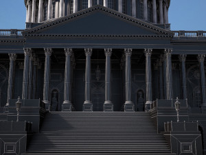 United States Capitol 3Dモデル
