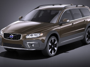 Volvo XC70 2014 vray 3D Model