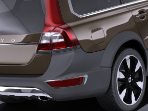 Volvo XC70 2014 vray 3D 模型