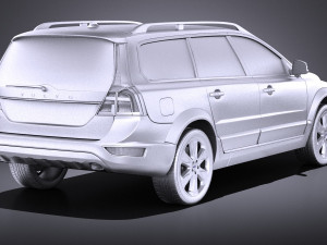 Volvo XC70 2014 vray 3D 模型