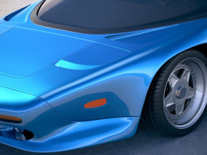 Vector Avtech WX3 1993 3D 模型
