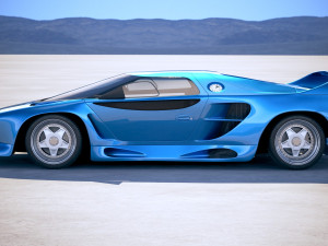 Vector Avtech WX3 1993 3D 模型