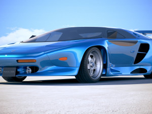 Vector Avtech WX3 1993 3D 模型