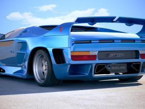 Vector Avtech WX3 1993 3D 模型