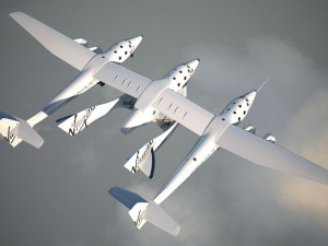 Virgin Galactic Shuttle 3D Model