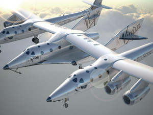 Virgin Galactic Shuttle 3D Model