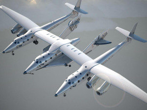 Virgin Galactic Shuttle 3D Model