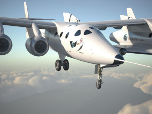 Virgin Galactic Shuttle 3D Model