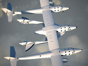 Virgin Galactic Shuttle 3D Model