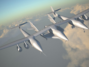 Virgin Galactic Shuttle 3D Model