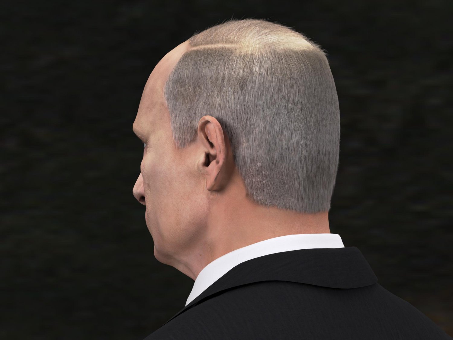 Путин 3d model