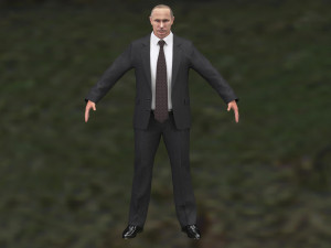 Vladimir Putin 3Dモデル