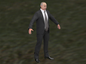 Vladimir Putin 3Dモデル