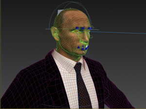 Vladimir Putin 3Dモデル