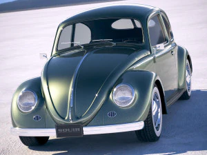 Volkswagen Beetle 1950 3D Model