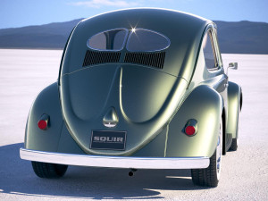 Volkswagen Beetle 1950 3D 모델