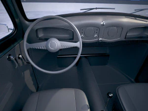 Volkswagen Beetle 1950 3D Model