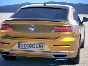 Volkswagen Aerton R-line 2018 3D Model